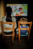 Kids Playing Computer Game