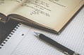 Pen, Note and book